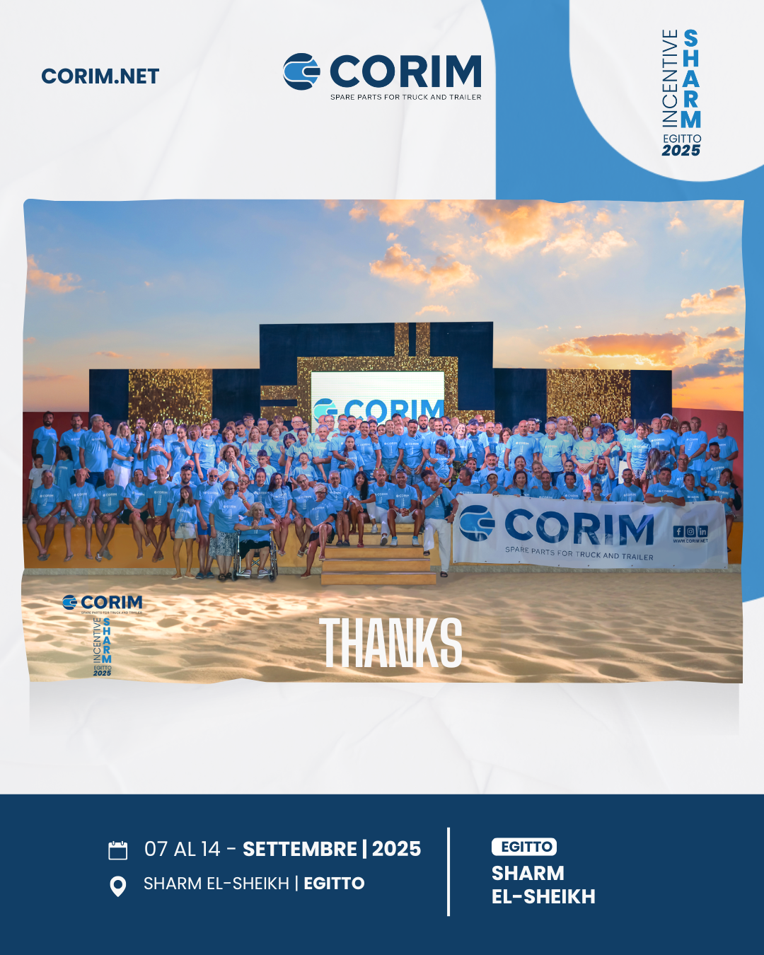 Viaggio Incentive Corim 2025
