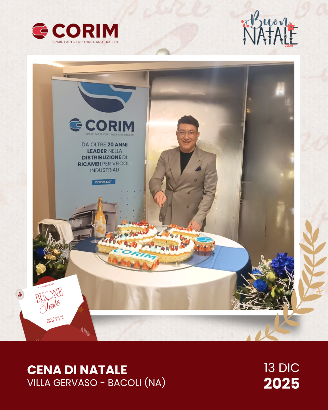 Cena di Natale Corim 13 DIC 2025