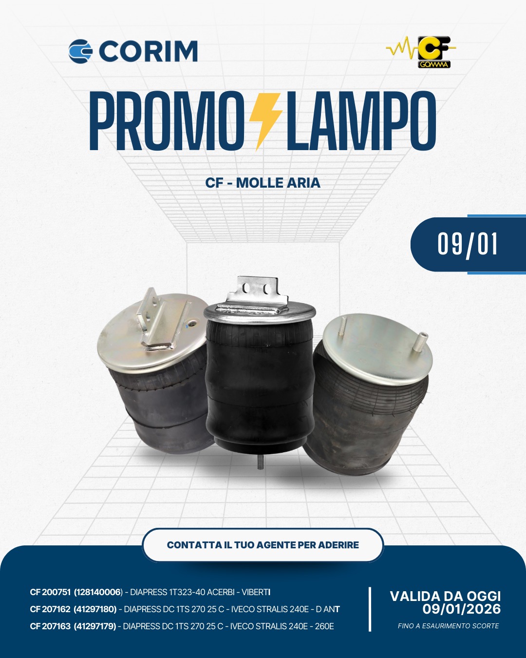 Promo lampo CF molle aria