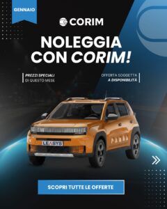𝗡𝗼𝗹𝗲𝗴𝗴𝗶𝗼 𝗣𝗿𝗼𝗺𝗼 𝗚𝗲𝗻𝗻𝗮𝗶𝗼 𝟮𝟬𝟮𝟲 Scopri la nuova promo di Gennaio 2026: 10 veicoli in pronta consegna, anticipo zero! Sei alla ricerca di una soluzione di mobilità immediata e conveniente? Corim Spa ha la risposta perfetta per te! Grazie alla nostra nuova promo noleggio, puoi accedere a una selezione esclusiva di 10 veicoli industriali in pronta consegna senza dover versare alcun anticipo. 𝗣𝗲𝗿𝗰𝗵𝗲́ 𝘀𝗰𝗲𝗴𝗹𝗶𝗲𝗿𝗲 𝗶𝗹 𝗻𝗼𝗹𝗲𝗴𝗴𝗶𝗼 𝗖𝗼𝗿𝗶𝗺 𝗦𝗽𝗮? ✔ Zero anticipo – Inizia subito a lavorare senza investimenti iniziali. ✔ Veicoli in pronta consegna – Nessuna attesa, il tuo mezzo è subito disponibile. ✔ Soluzioni flessibili – Durata del noleggio personalizzata in base alle tue esigenze. ✔ Manutenzione inclusa – Pensiamo noi a tutto, così puoi concentrarti solo sul tuo business. ✔ Assistenza garantita – Supporto tecnico e assistenza dedicata per ogni necessità. 𝗜 𝗩𝗲𝗶𝗰𝗼𝗹𝗶 𝗱𝗶𝘀𝗽𝗼𝗻𝗶𝗯𝗶𝗹𝗶 Abbiamo selezionato i migliori veicoli industriali per garantirti efficienza e affidabilità. Tra i modelli disponibili troverai mezzi adatti a diversi settori, tutti dotati delle più moderne tecnologie per massimizzare le prestazioni e ridurre i consumi. 𝗖𝗼𝗺𝗲 𝗮𝗱𝗲𝗿𝗶𝗿𝗲 𝗮𝗹𝗹𝗮 𝗽𝗿𝗼𝗺𝗼 Accedere a questa opportunità è semplicissimo! Contattaci subito per ricevere maggiori informazioni e scoprire il veicolo più adatto alle tue esigenze. 📞 Telefono: 081 759 8467 📧 Email: commerciale@corim.net Non perdere questa occasione unica! Approfitta subito della promo noleggio senza anticipo e mettiti alla guida di un veicolo Corim Spa in pronta consegna!